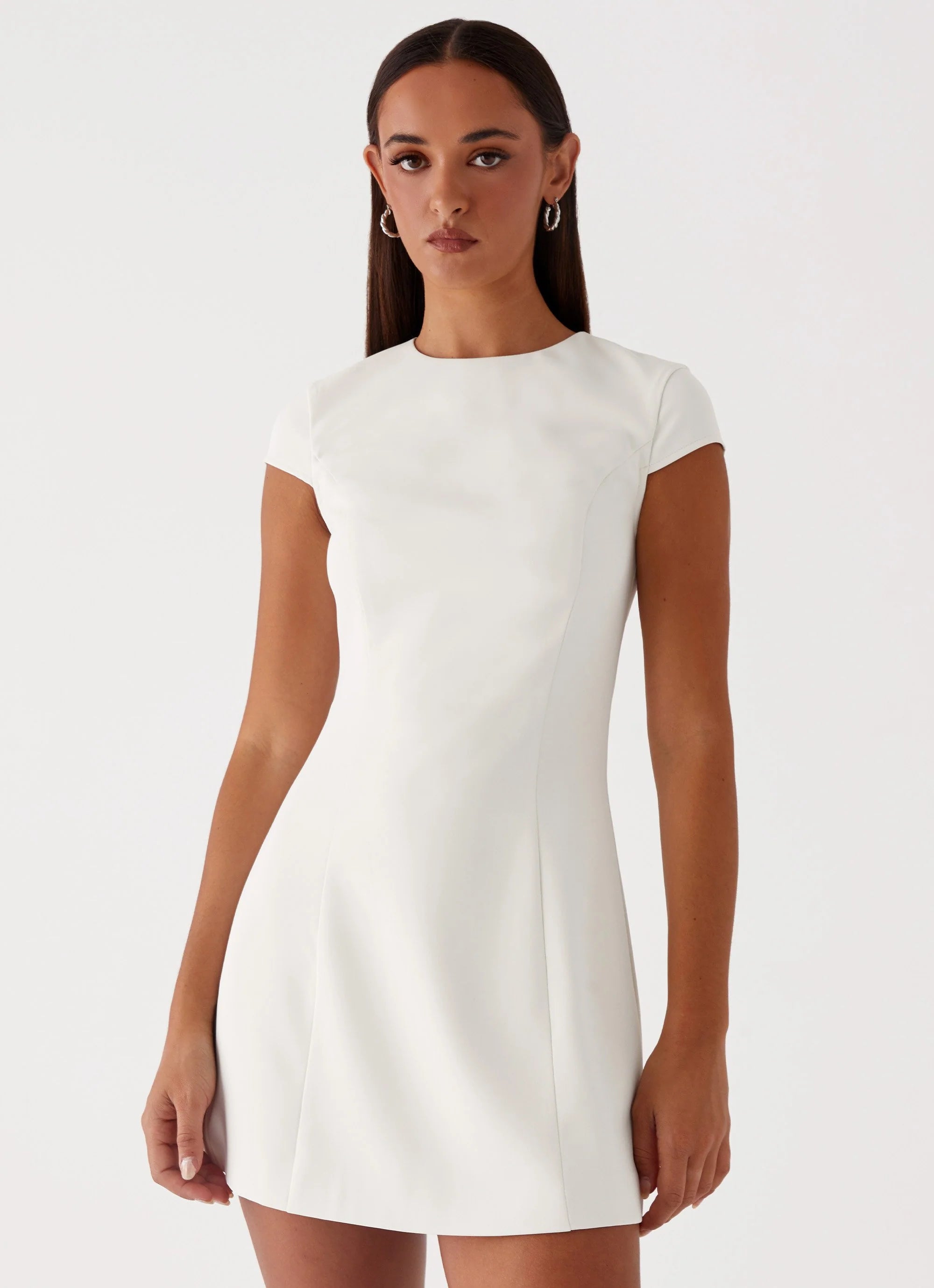 Harriet Mini Dress - Off White