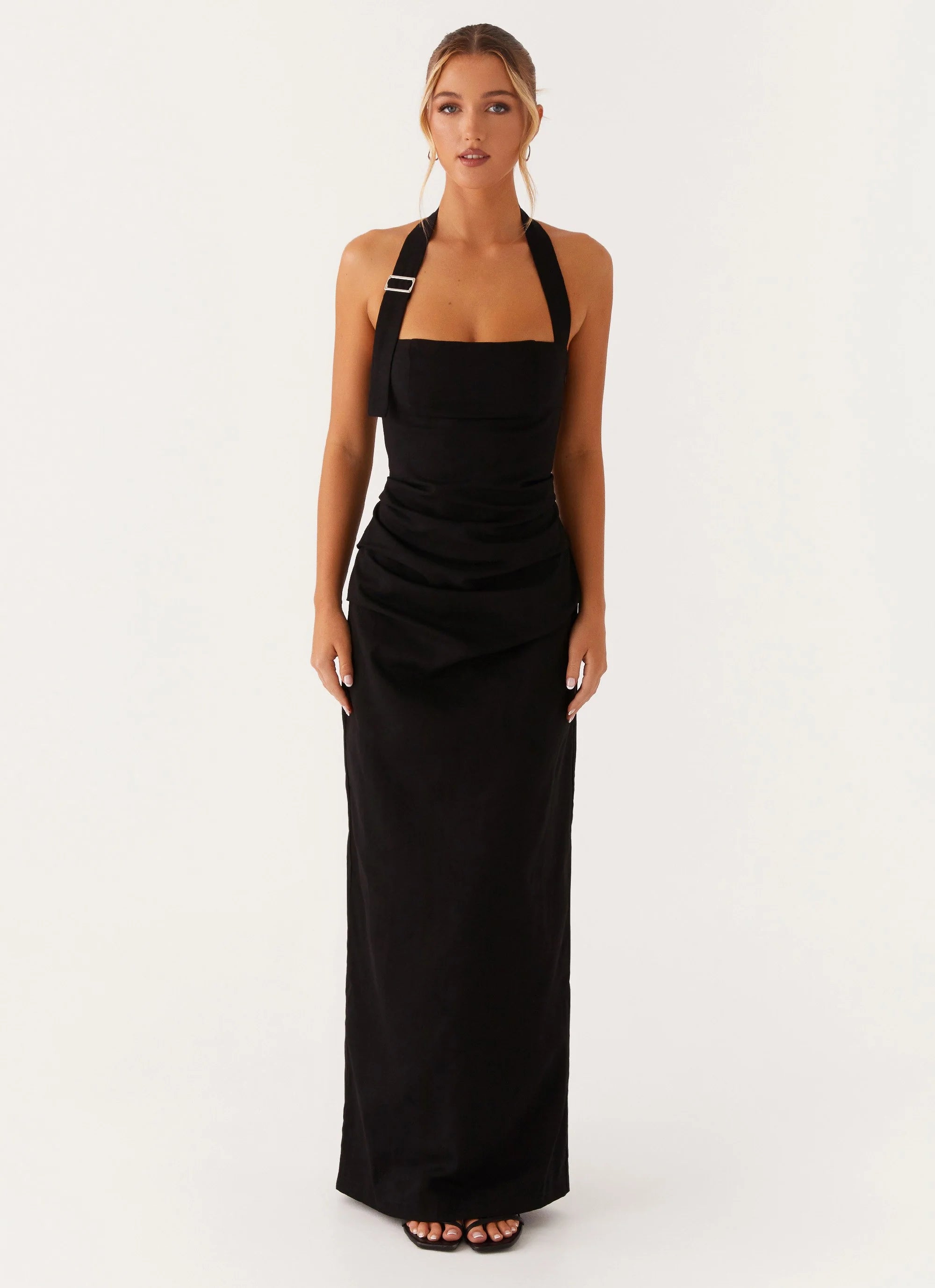 Rumour Has it Maxi Dress - Black