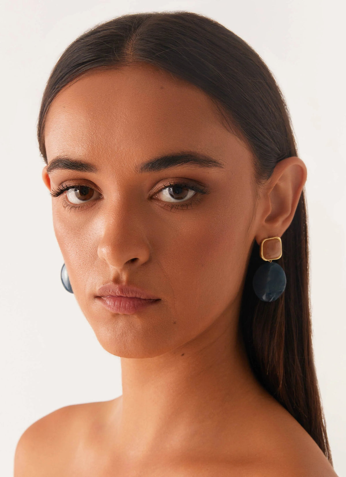 Louie Earrings - Blue