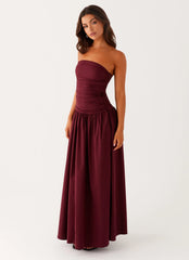 Carmel Maxi Dress - Mulberry