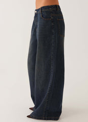 Colorado Wide Leg Jeans - Blue