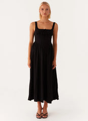 Pascuelle Midi Dress - Black