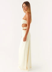 Anetta Maxi Dress - Yellow