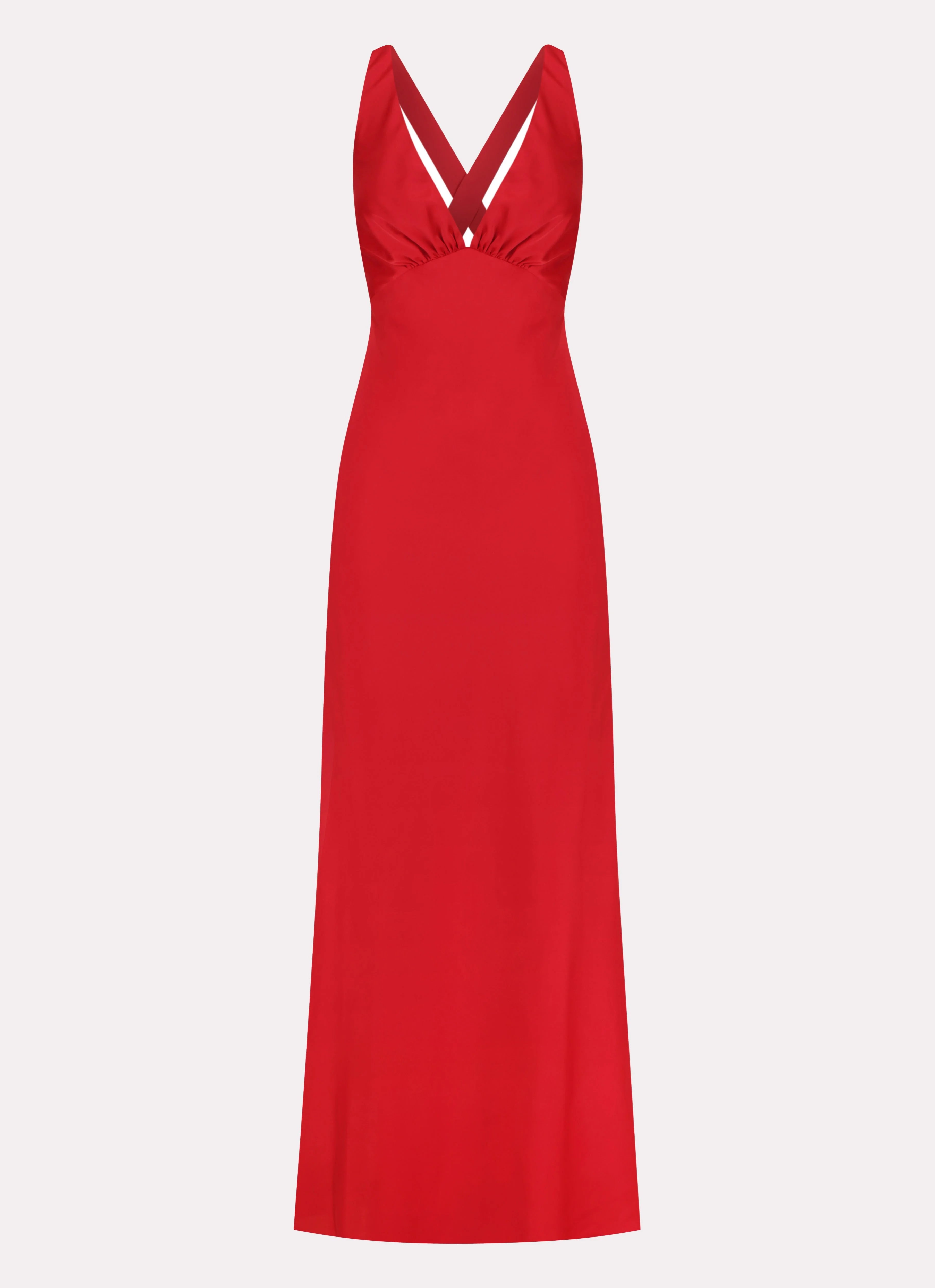 Slyvia Maxi Dress - Red