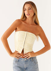 Christy Tube Top - Ivory