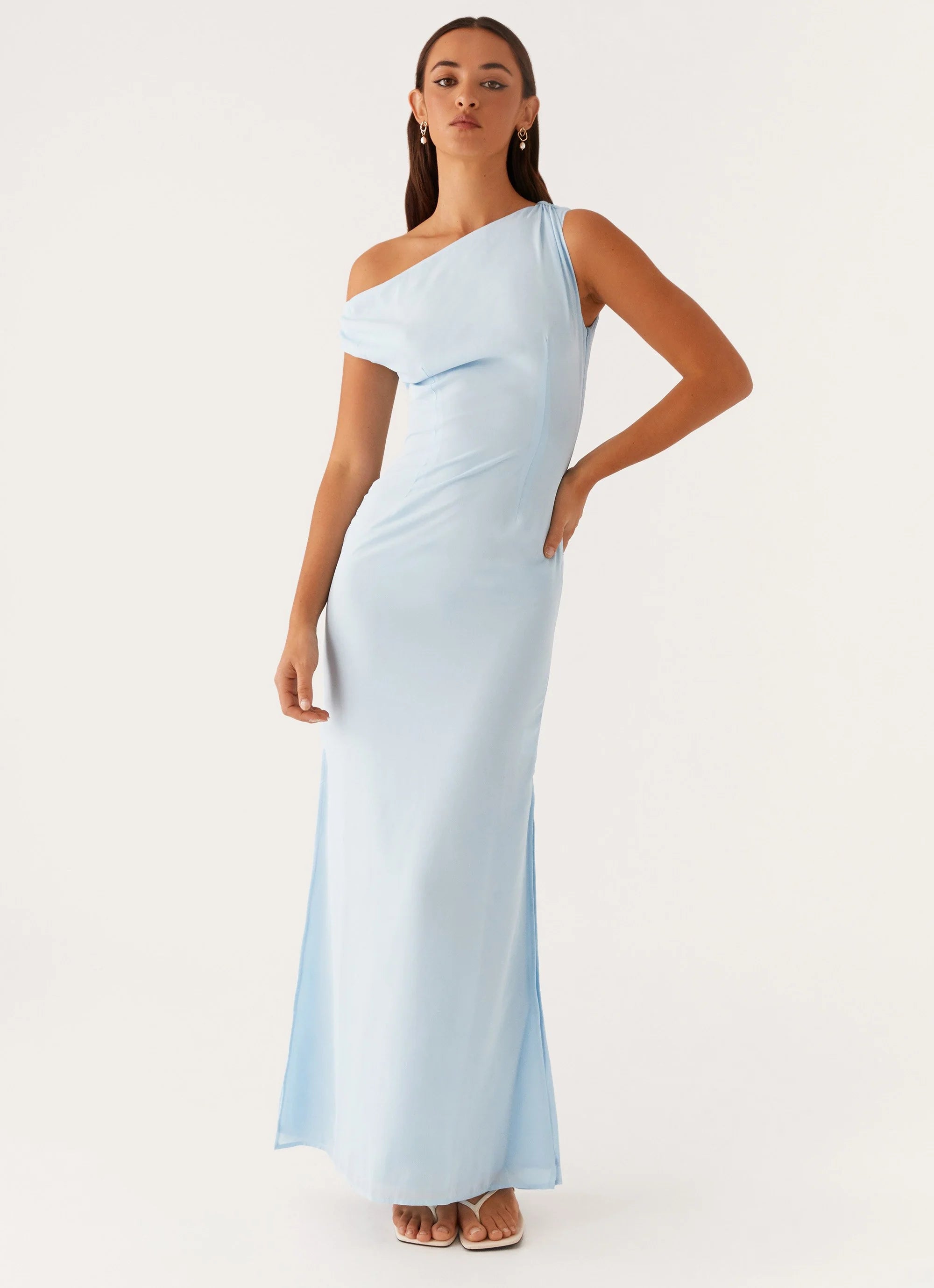 Dinner Date Maxi Dress - Blue