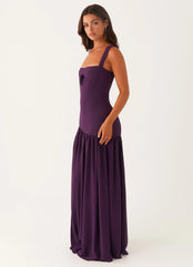 Alberta Maxi Dress - Mulberry