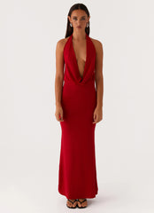 Dedicated Maxi Dress - Red