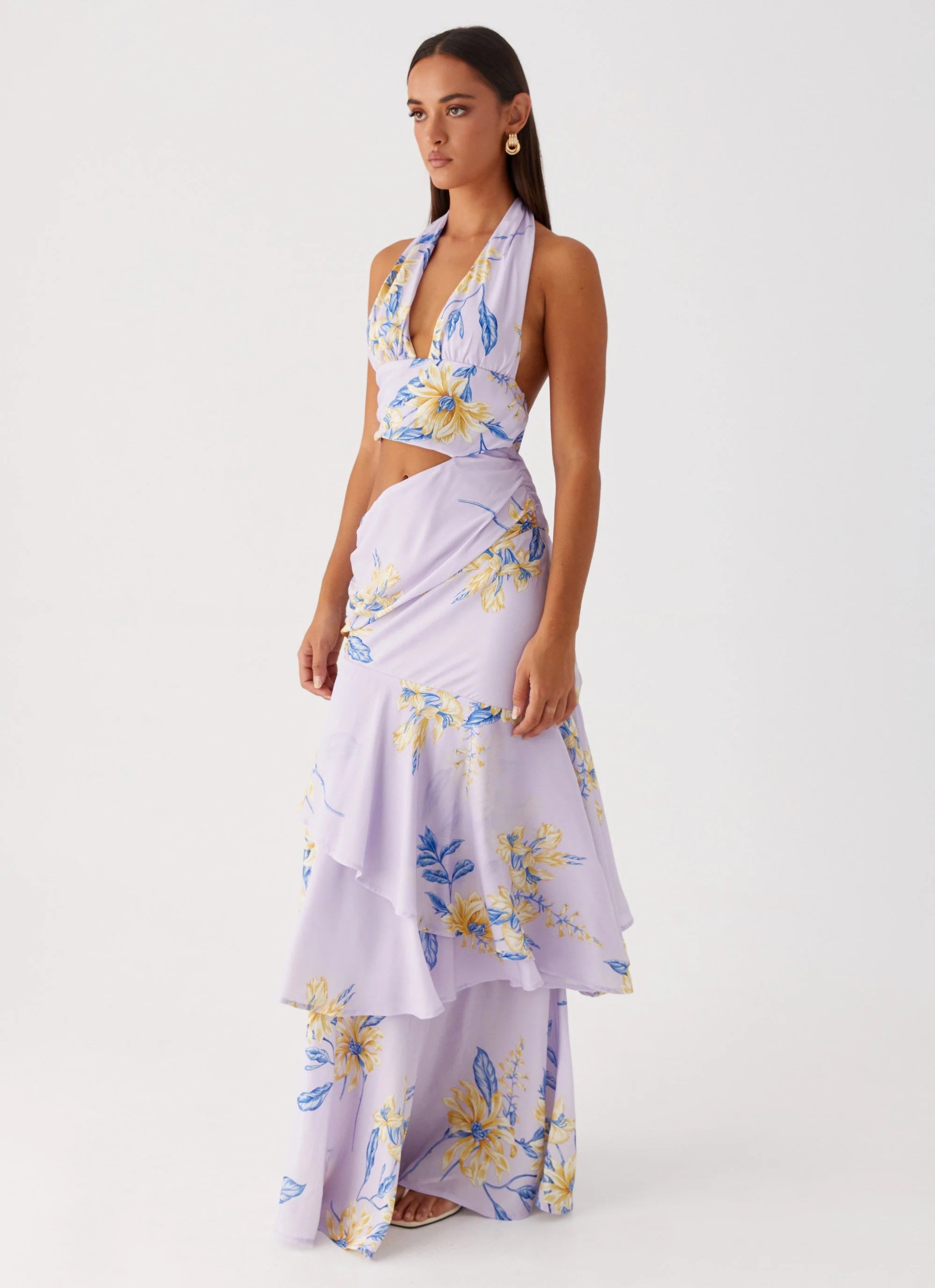 Mikayla Maxi Dress - Lavender