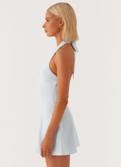 Bronte Mini Dress - Blue