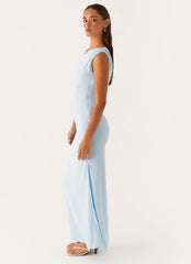 Dinner Date Maxi Dress - Blue