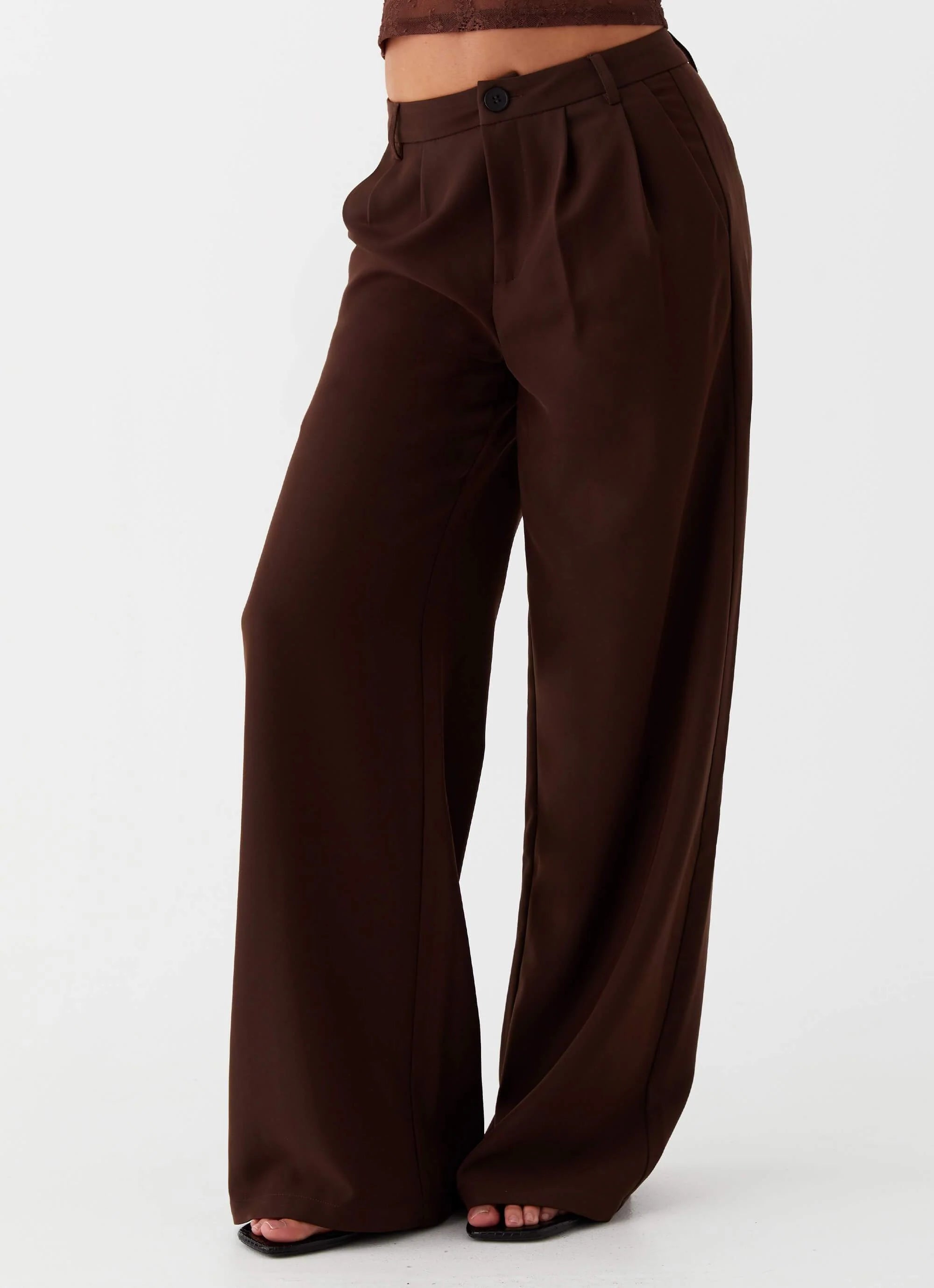 Ravenscroft Suit Pants - Dark Chocolate