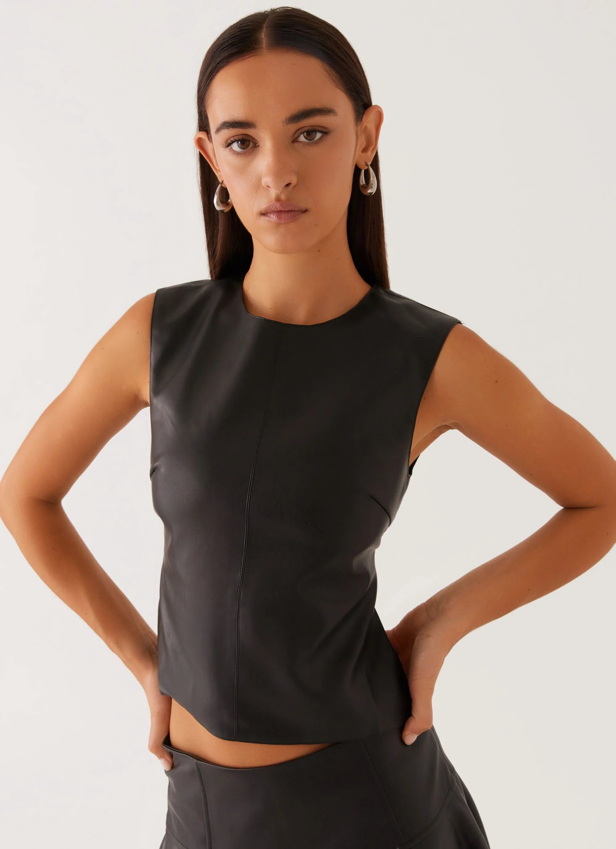 Paola Tank Top - Black