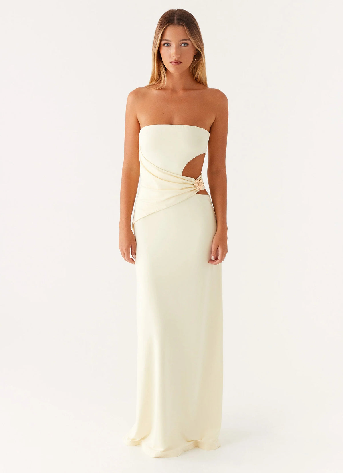 Anetta Maxi Dress - Yellow