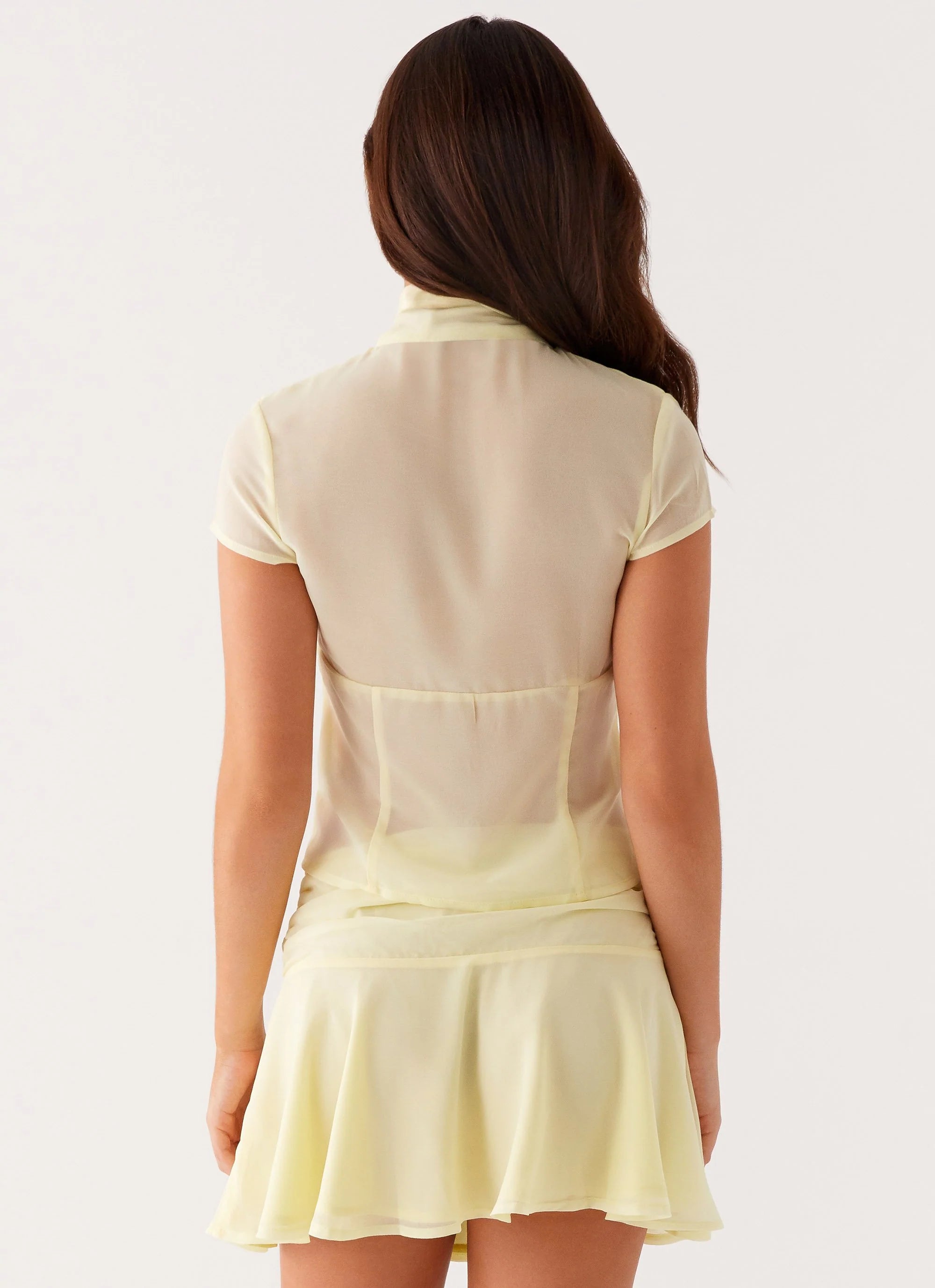 Colby Blouse - Lemon