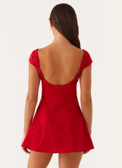 Kinley Mini Dress - Red