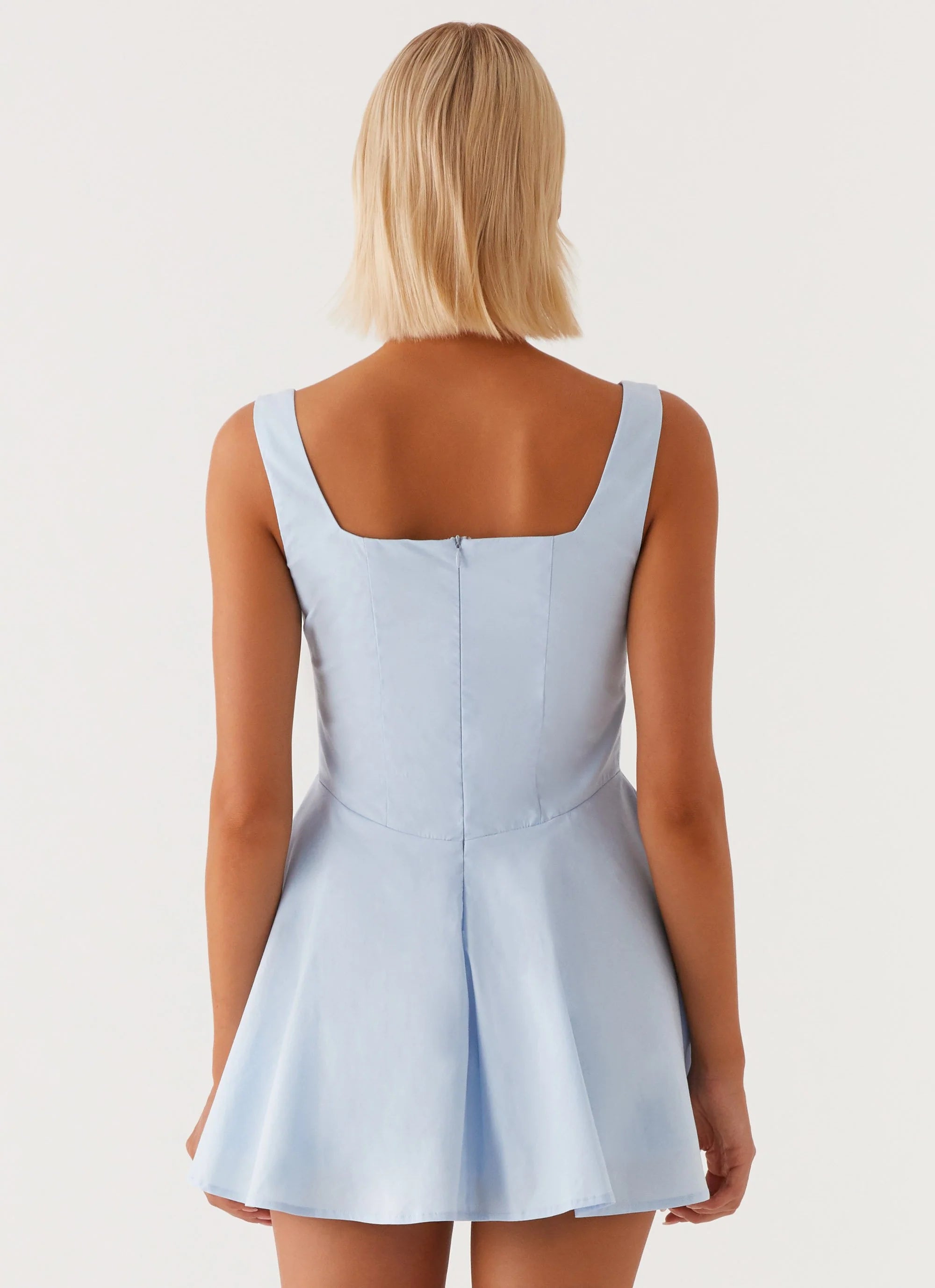 The Isle Mini Dress - Blue