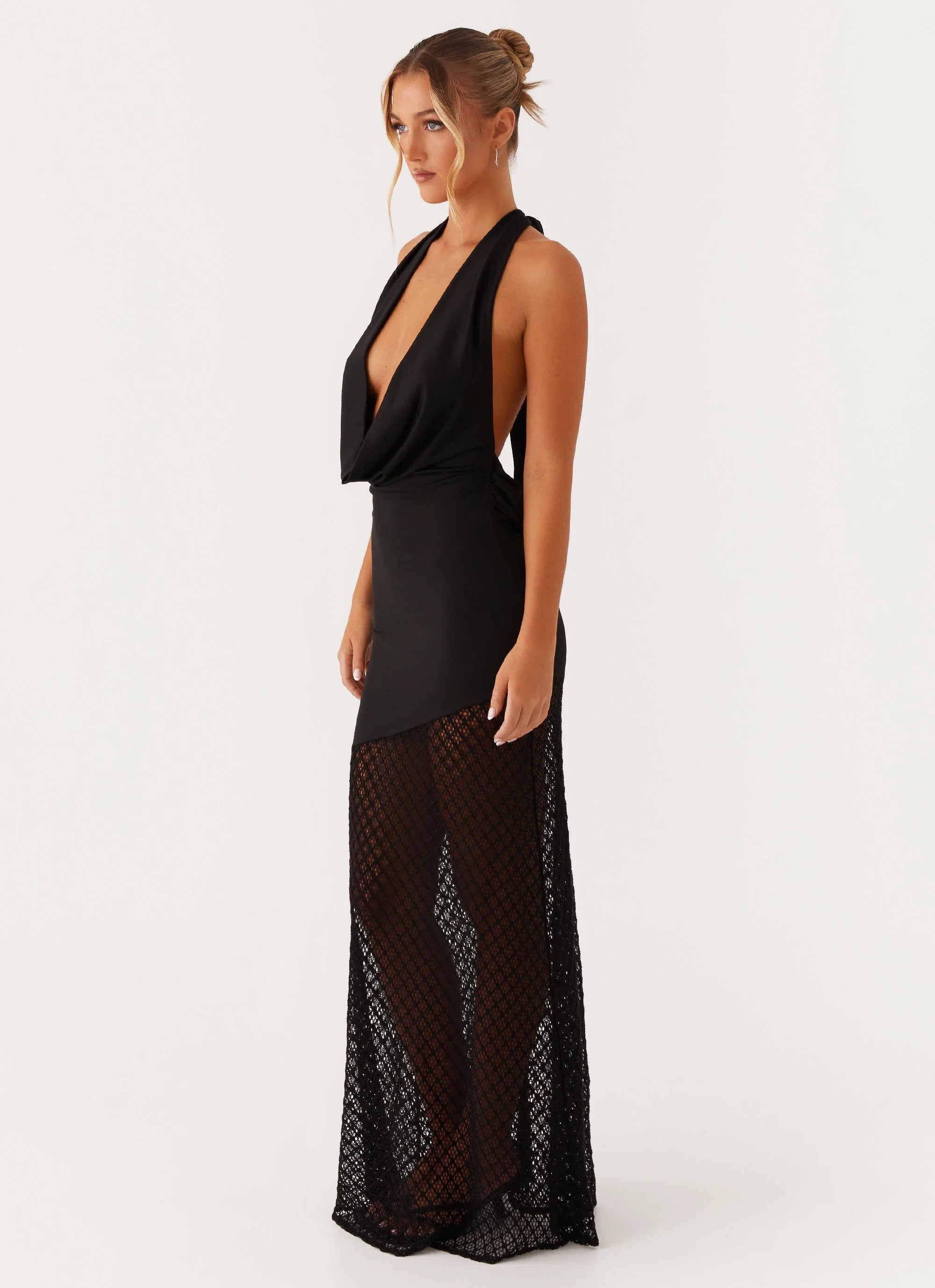 Aaliyah Maxi Dress - Black