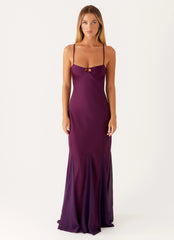 Ravello Maxi Dress - Mulberry