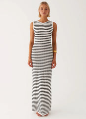 Happy Desire Maxi Dress - Multi Stripe