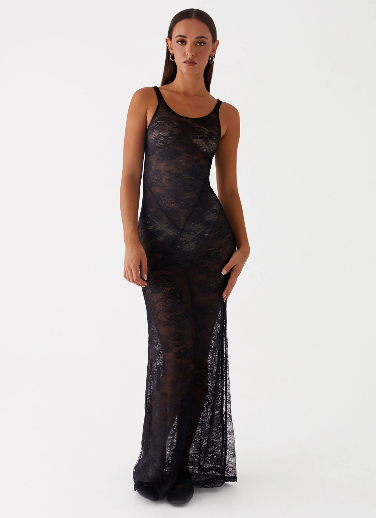 Maybe Next Time Maxi Dress - Black