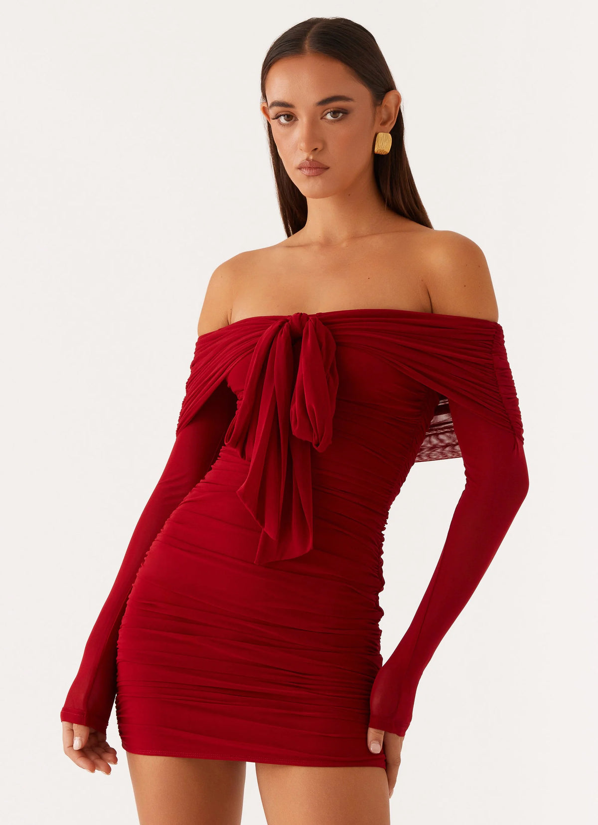 Temptation Mini Dress - Red