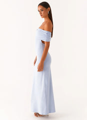 Normani Maxi Dress - Pale Blue