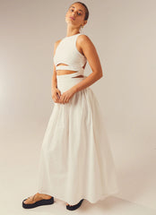 Meet Me In Majorca Maxi Dress - White