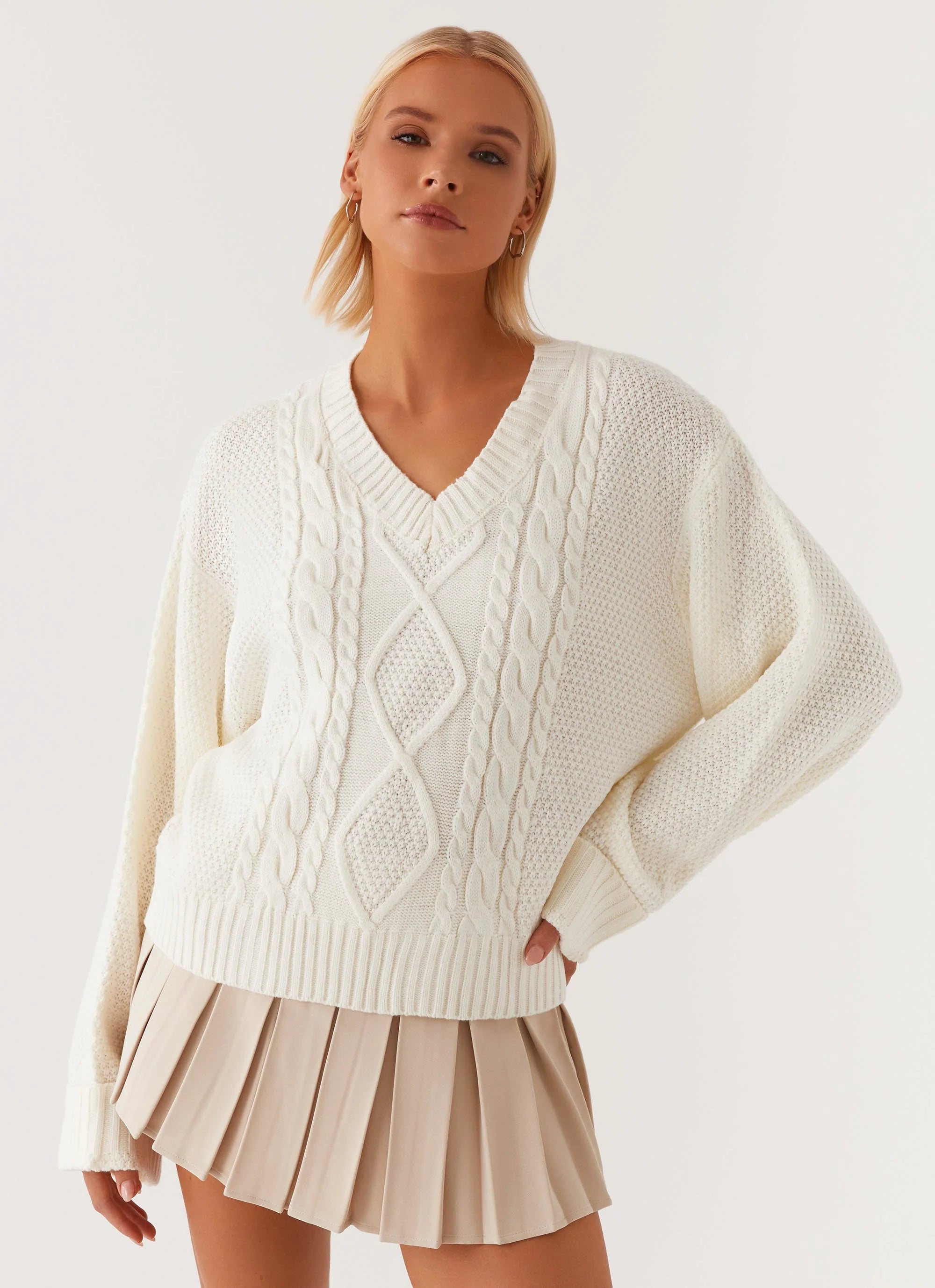 Play Pretend Knit Jumper - Ivory