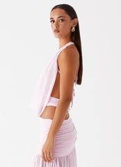 Sawyer Mesh Top - Pink