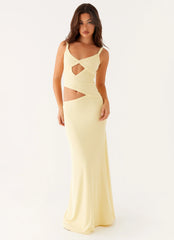 Jocelyn Maxi Dress - Yellow