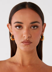 Octavia Earrings - Gold