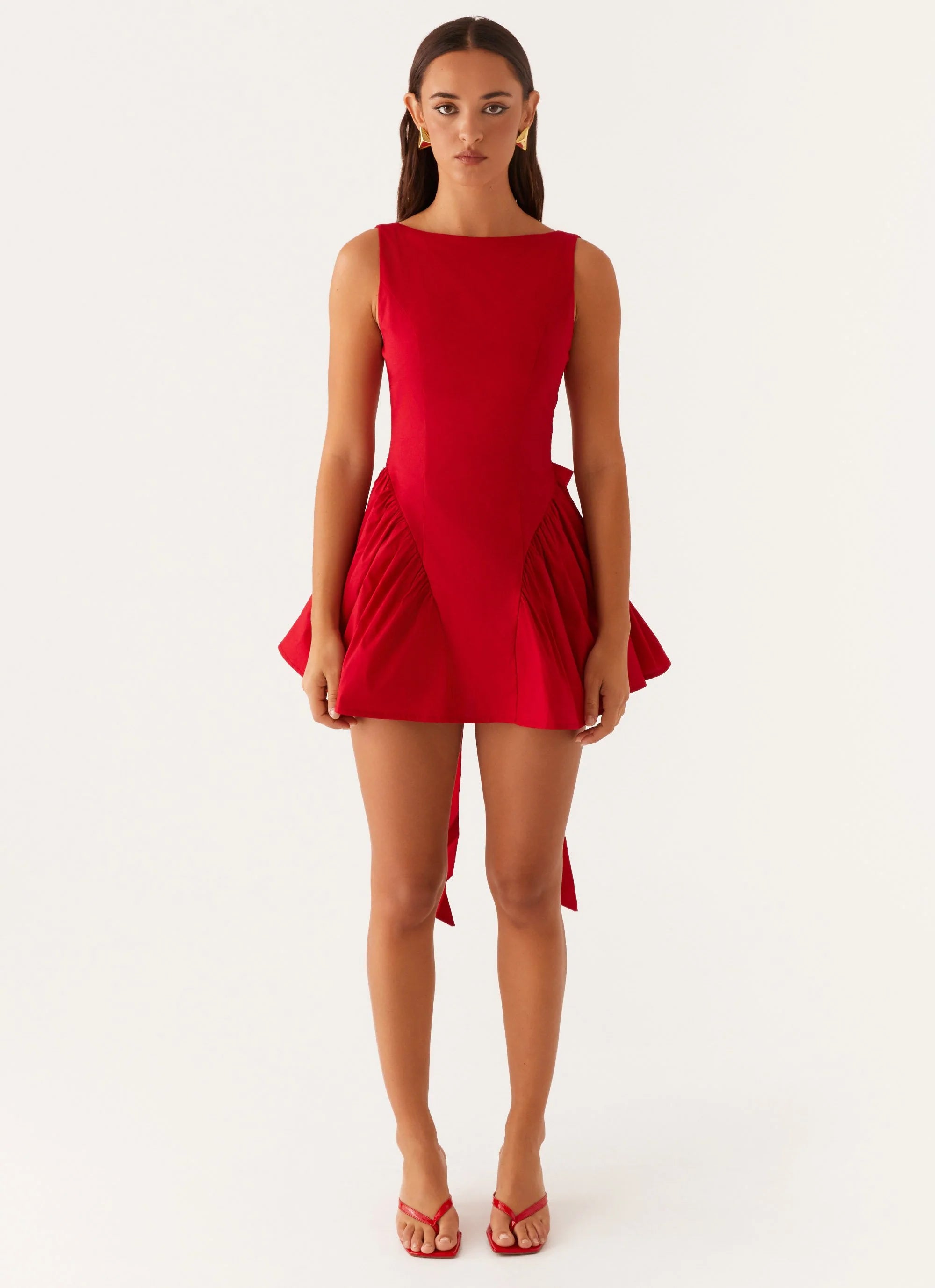 Invited Mini Dress - Red