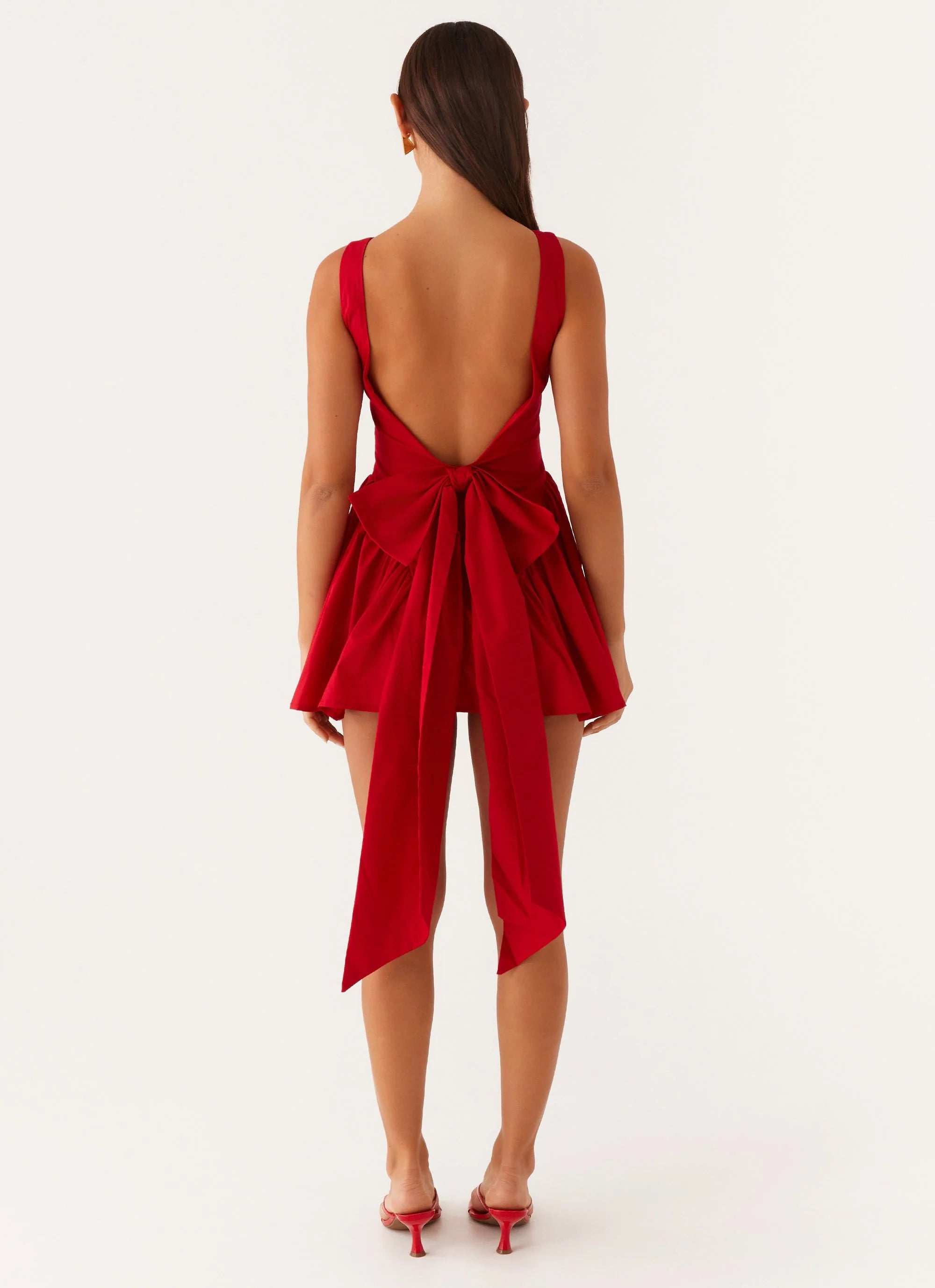 Invited Mini Dress - Red