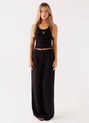 Midnight City Suit Pants - Black