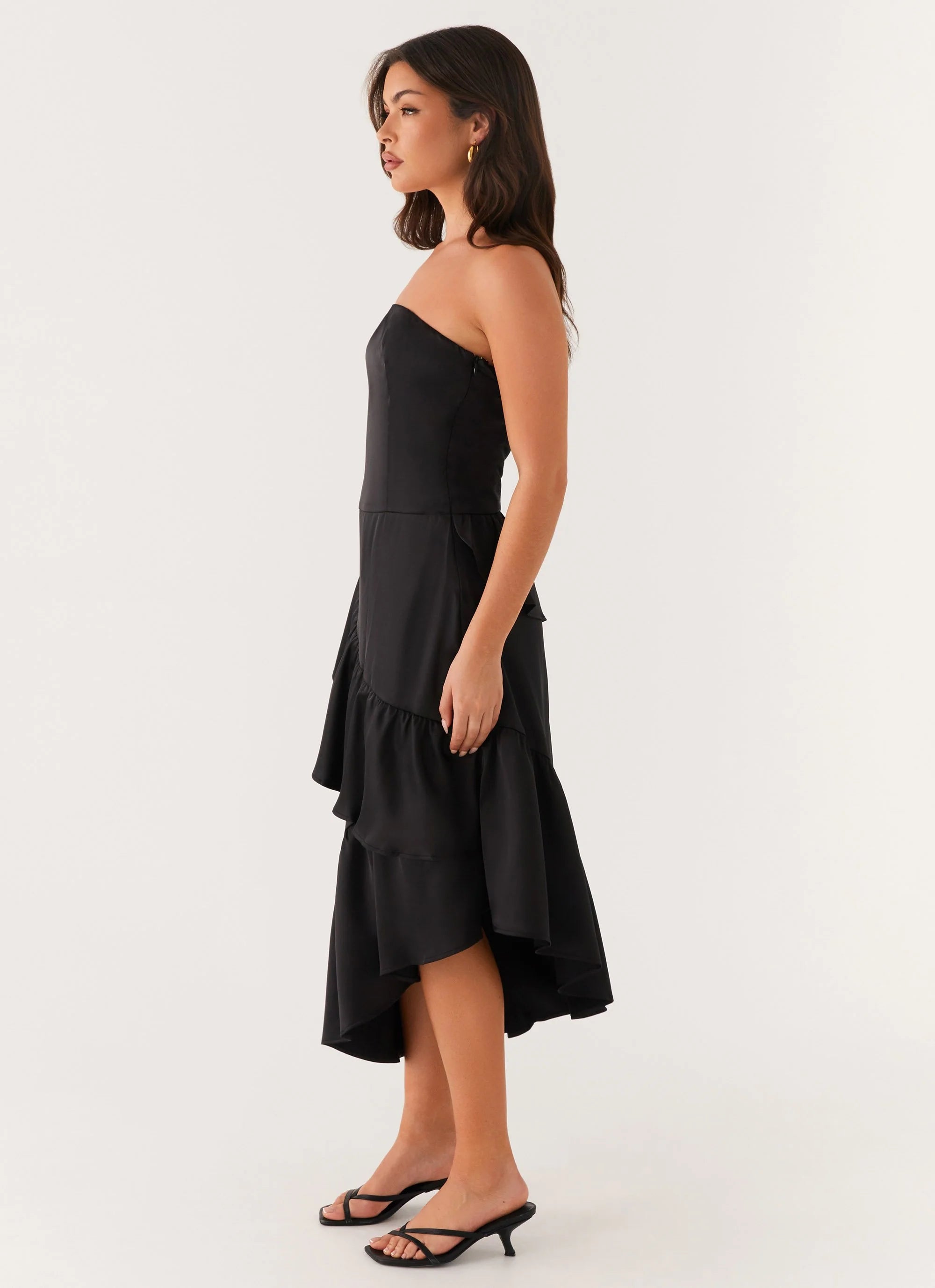 Beatrice Midi Dress - Black