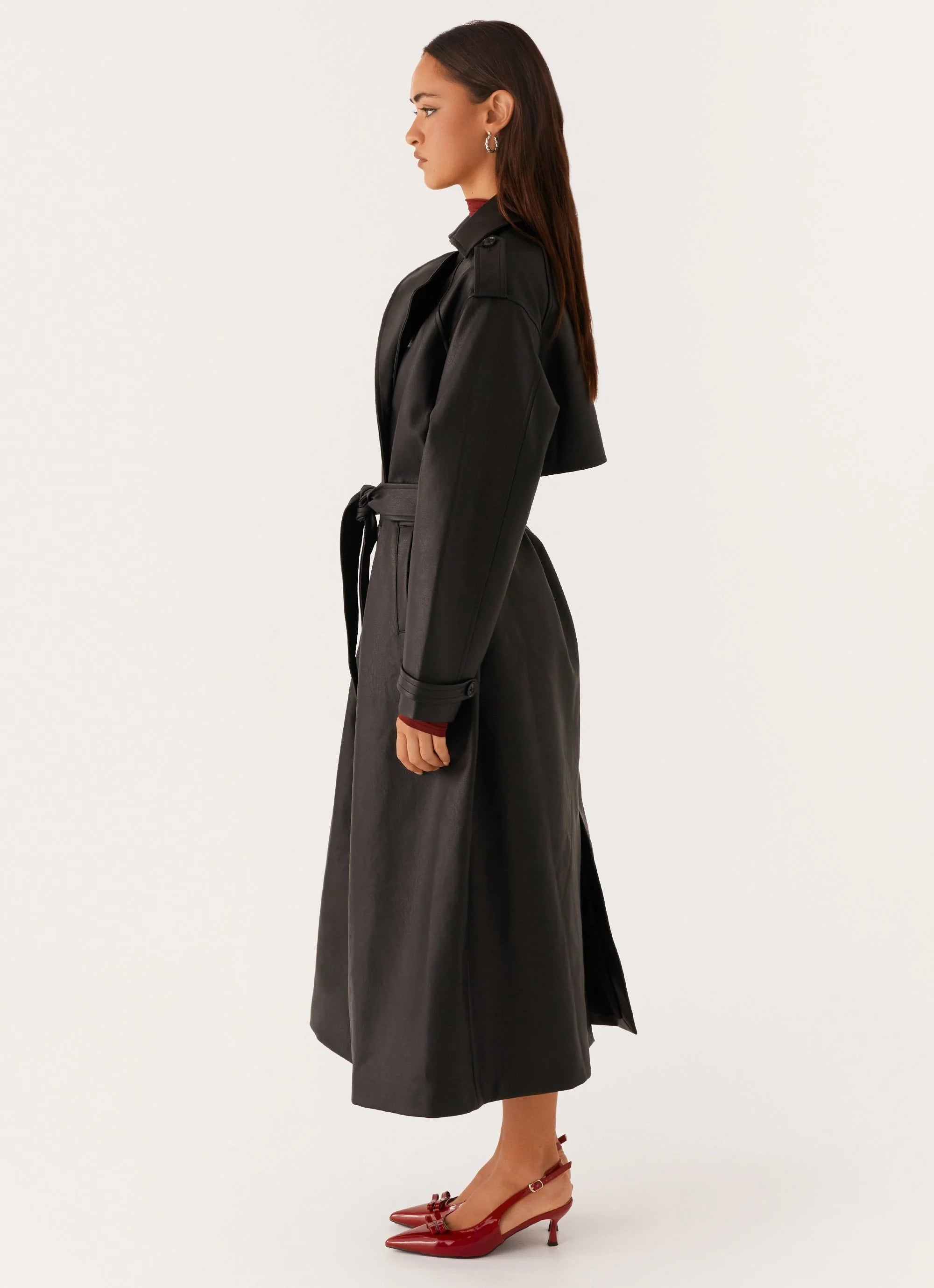 Cleveland Trench Coat - Black