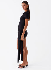 Anisa Mini Dress - Black