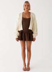 Jasleen Knit Cardigan - Ivory