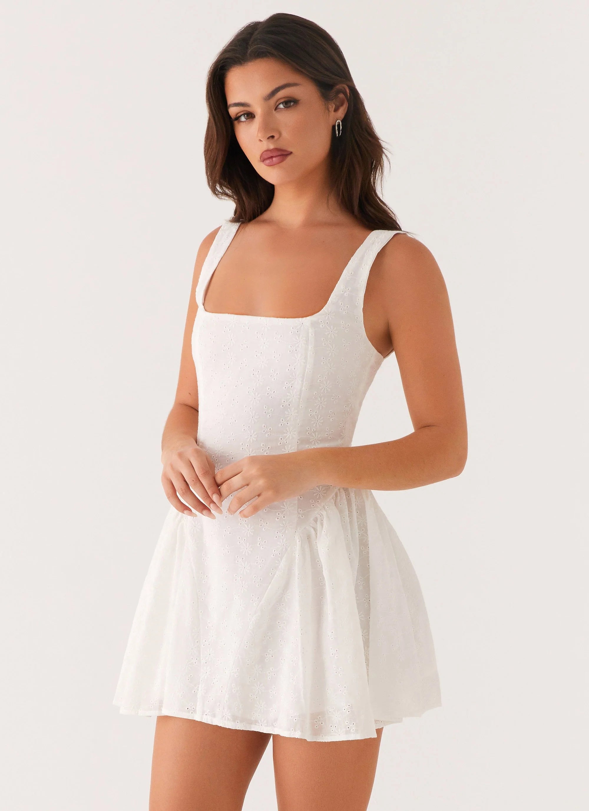 Alyssa Mini Dress - White