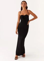 Bombshell Maxi Dress - Black