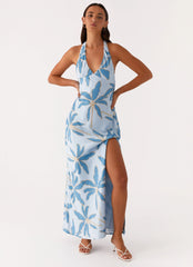 Angie Maxi Dress - Opulent Blue