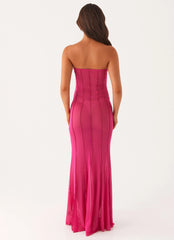 Kennedy Maxi Dress - Fuchsia