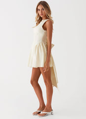 Invited Mini Dress - Ivory