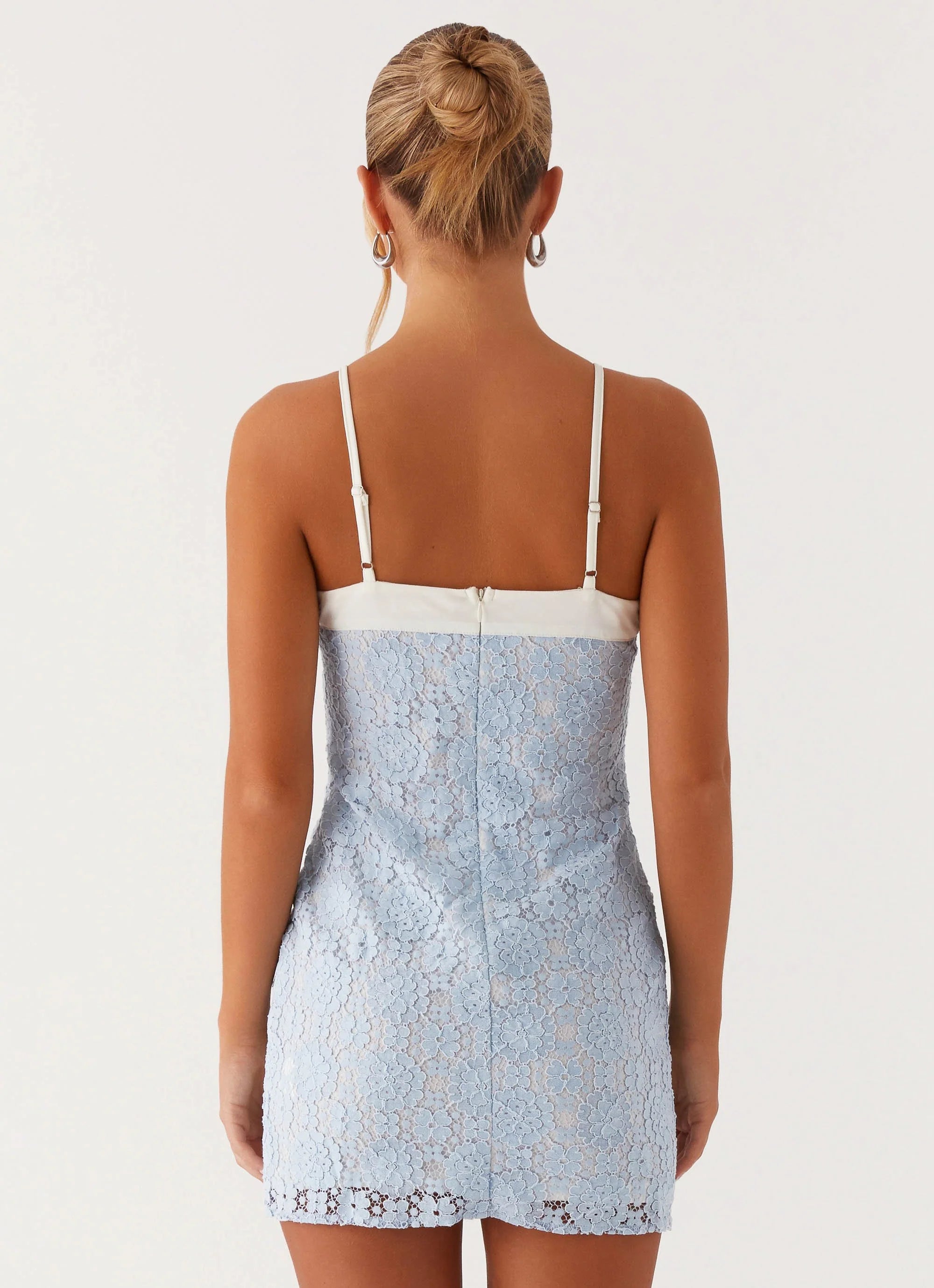 For Keeps Mini Dress - Blue