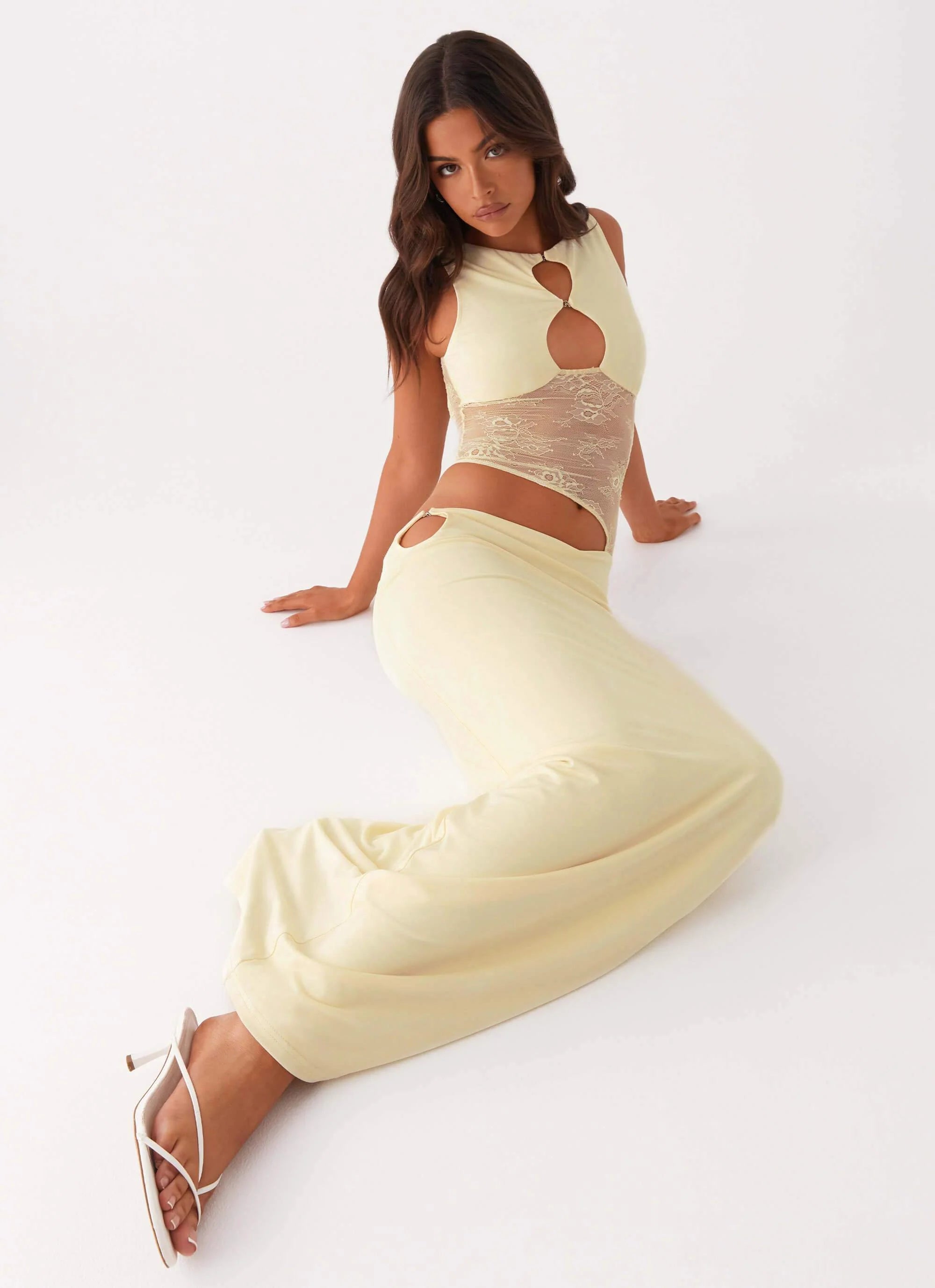 Prophecy Maxi Dress - Yellow