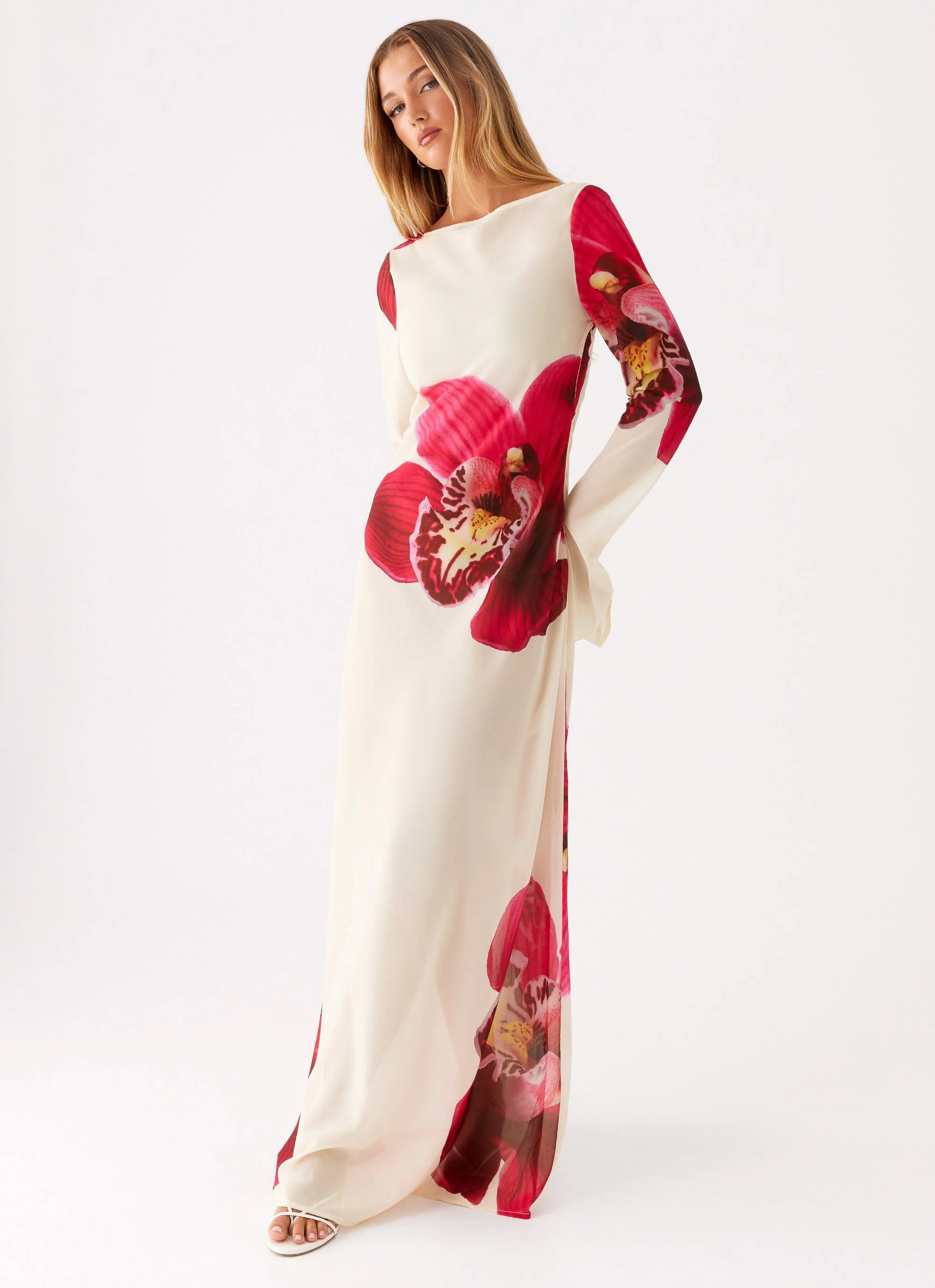 Lorde Maxi Dress - Orchid Yellow