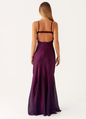 Ravello Maxi Dress - Mulberry