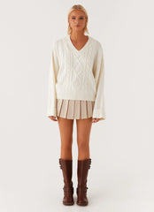 Play Pretend Knit Jumper - Ivory