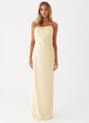 Indi Maxi Dress - Yellow